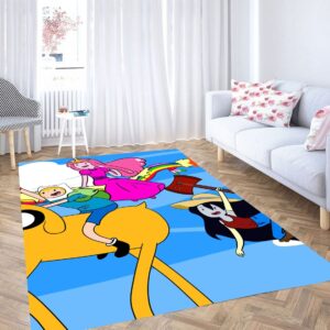 Colorful Adventure Time Carpet Rug