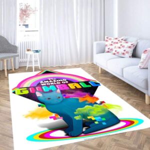 Colorful The Amazing World Of Gimball Carpet Rug