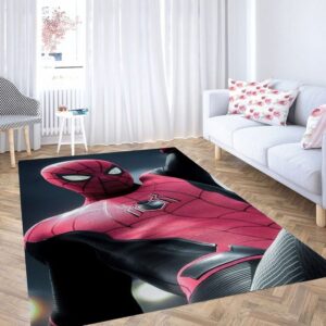 Cool Spider man Living Room Modern Carpet Rug