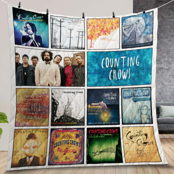 Counting Crows Album Quilt Gift For Fans Christmas Black Friday