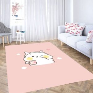 Cute Animal Cartoon Living Room Modern Carpet Rug