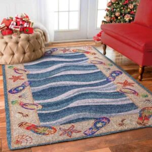 Cute Flip flops Rectangle Limited Edition Rug