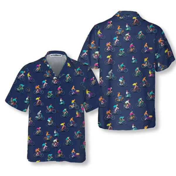 Cycling Tour Hawaiian Shirt Cycling Shirt For Men Women Best Gift For Cyclist 1