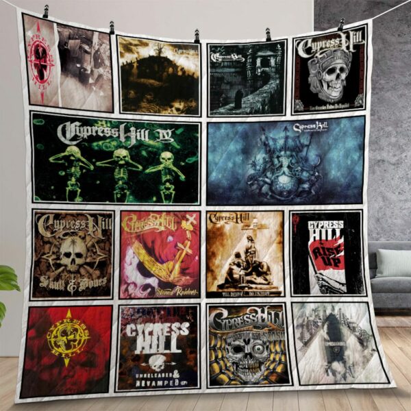 Cypress Hill Album Covers Quilt Gift For Christmas Birthday Thanksgiving