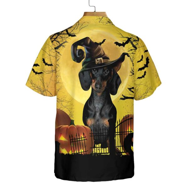 Dachshund Is Never Too Old For Halloween Hawaiian Shirt Spooky Halloween Shirt For Men And Women 1
