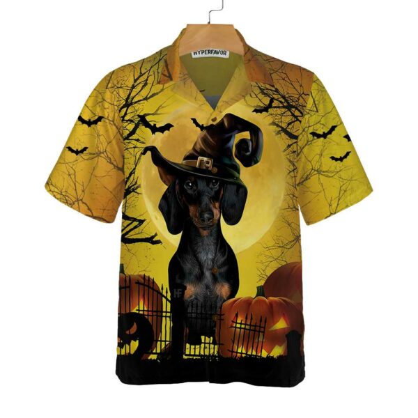 Dachshund Is Never Too Old For Halloween Hawaiian Shirt Spooky Halloween Shirt For Men And Women 2