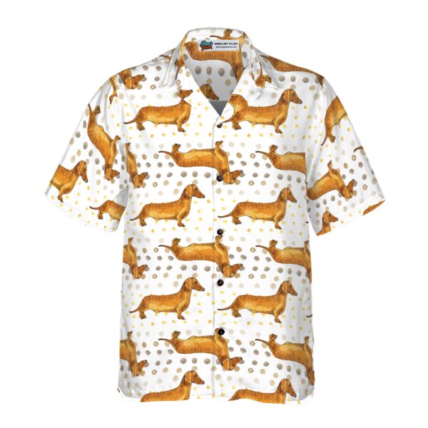 Dachshund Lovers Shirt For Men Hawaiian Shirt 3