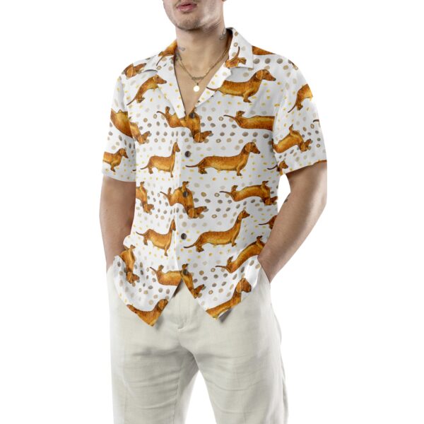 Dachshund Lovers Shirt For Men Hawaiian Shirt 5
