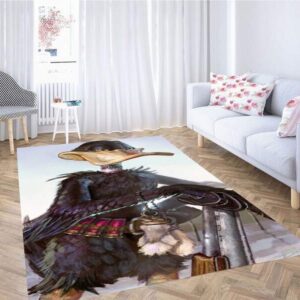 Daffy Duck Art Carpet Rug