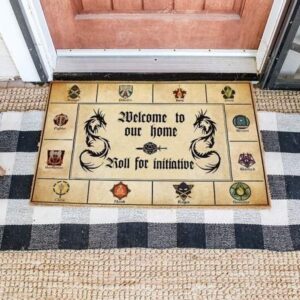 Dampd Welcome To Our Home All Over Printing Doormat Area Rug
