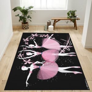 Dancing Ballerinas Rug