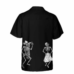 Dancing Skeleton Dia De Los Muertos Hawaiian Shirt Day Of The Dead Gift Shirt 2