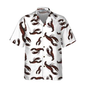 Dark Lobster Hawaiian Shirt Unique Lobster Shirt Lobster Print Shirt For Adult 3