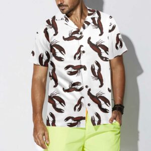 Dark Lobster Hawaiian Shirt Unique Lobster Shirt Lobster Print Shirt For Adult 4