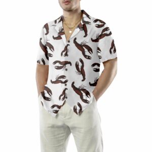 Dark Lobster Hawaiian Shirt Unique Lobster Shirt Lobster Print Shirt For Adult 5