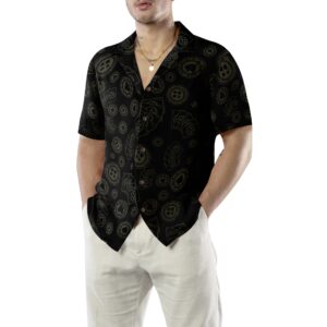 Dark Poker Pattern Hawaiian Shirt 5