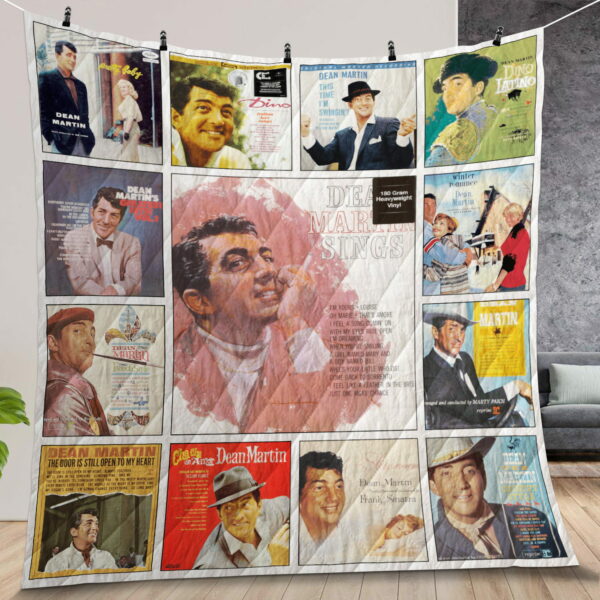 Dean Martin Albums Quilt Gift For Christmas Birthday Halloween