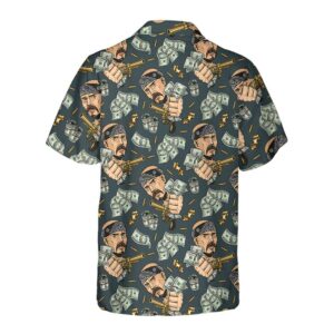 Dollar Bill And Gun Hawaiian Shirt Dollar Hawaiian Shirt For Men Cool Money Shirt Gift For Guys 2