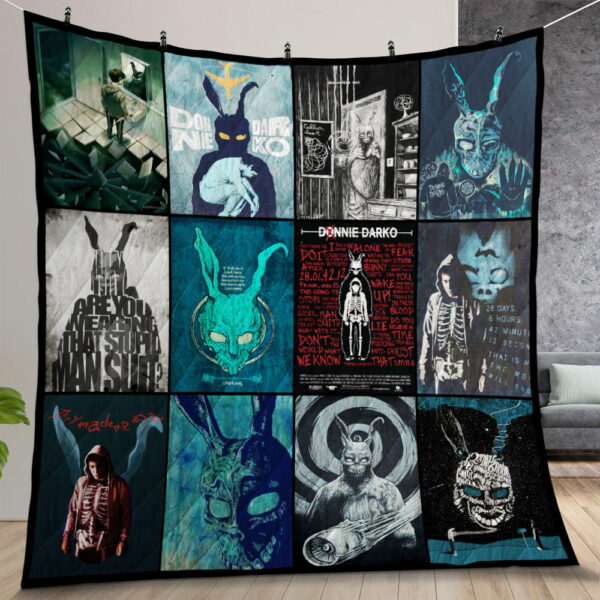 Donnie Darko Quilt Gift For Christmas Birthday Thanksgiving