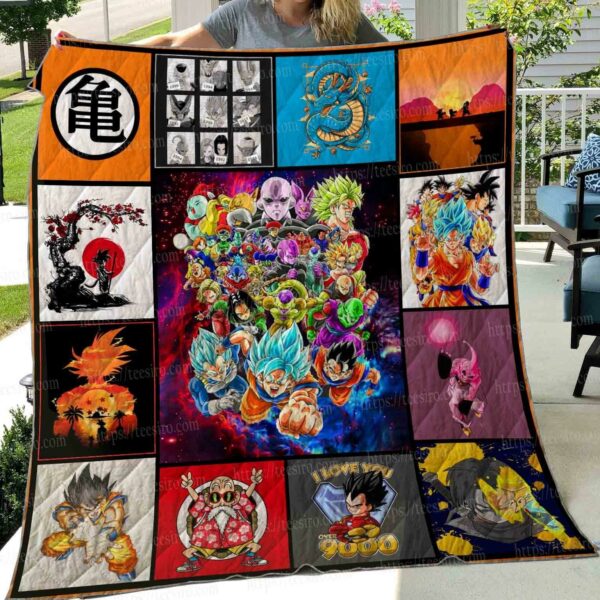 Dragon Ball Quilt Gifts For Birthday Christmas Thanksgiving