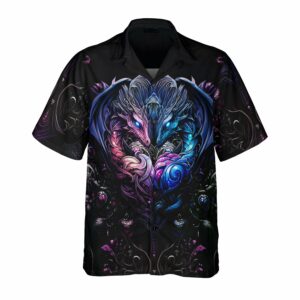Dragon The Love Flower Hawaiian Shirt 2