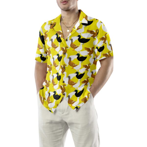 Ducks On The Farm Hawaiian Shirt 5