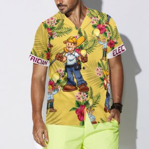 Electrician Hawaiian Shirt 3