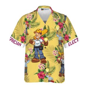 Electrician Hawaiian Shirt 4