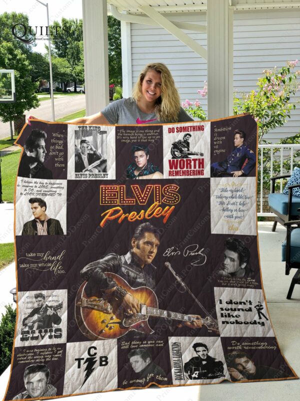 Elvis Presley Quilt Gift Ideas For Fans on Christmas
