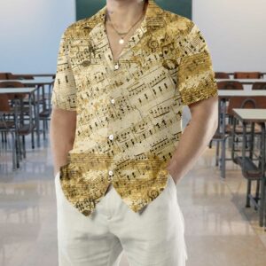 Everything Is Better With Music Teacher Hawaiian Shirt Vintage Music Teacher Shirt 6
