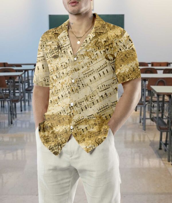 Everything Is Better With Music Teacher Hawaiian Shirt Vintage Music Teacher Shirt 6