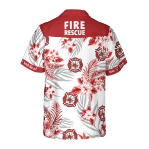 Firefighter Fire Rescue Hawaiian Shirt 2