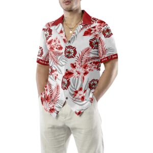 Firefighter Fire Rescue Hawaiian Shirt 5