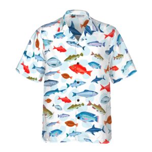 Fish Pattern Hawaiian Shirt 3