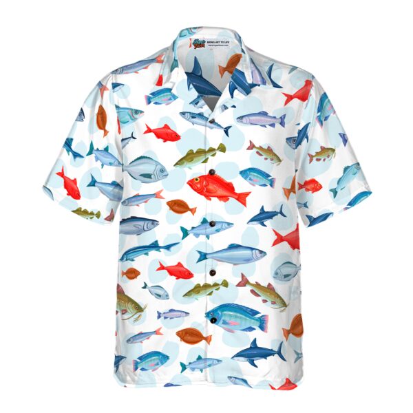 Fish Pattern Hawaiian Shirt 3