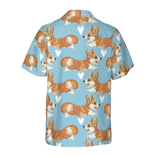 Flying Corgi Blue Hawaiian Shirt Corgi Shirt For Men And Women 2