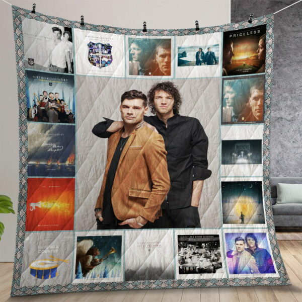 For King Country Album Covers Quilt Gift For Christmas Birthday Thanksgiving