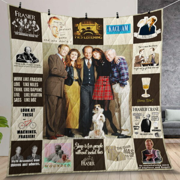 Frasier Quilt Gift For Christmas Birthday Halloween