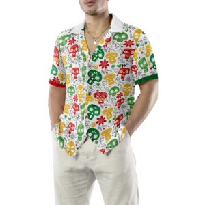 Funny Mexican Skull Hawaiian Shirt 5