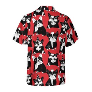 Funny Red French Bulldog Hawaiian Shirt 2