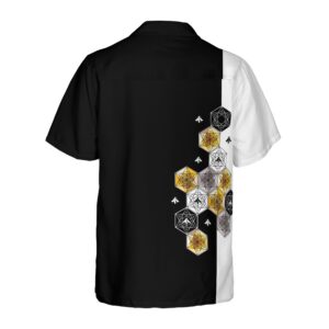 Geometry Bee Hex Hawaiian Shirt 2