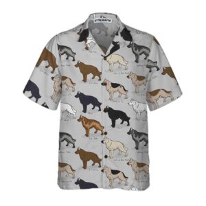 German Shepherd Dog Hawaiian Shirt Funny German Shepherd Shirt Dog Hawaiian Shirt For Adult 3