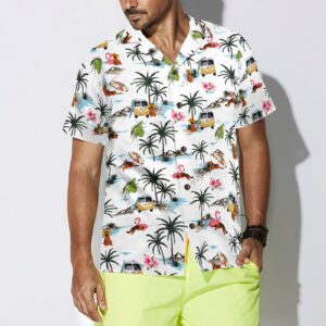 German Shepherd hawaii Hawaiian Shirt 4