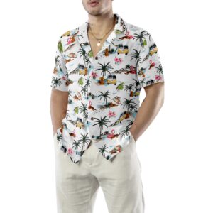 German Shepherd hawaii Hawaiian Shirt 5