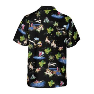 Go Bucks Logo Christmas Hawaiian Shirt 3