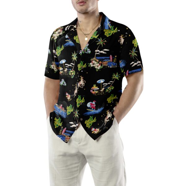 Go Bucks Logo Christmas Hawaiian Shirt 5