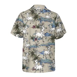 Goat Island Hawaiian Shirt Funny Goat Shirt For Adults Goat Print Shirt 2