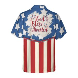 God Bless America 4th Of July Hawaiian Shirt 2