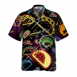 God Created Tacos Hawaiian Shirt Funny Taco Shirt For Men Women 3