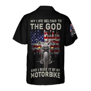 God Nation Born Free Hawaiian Shirt 2
